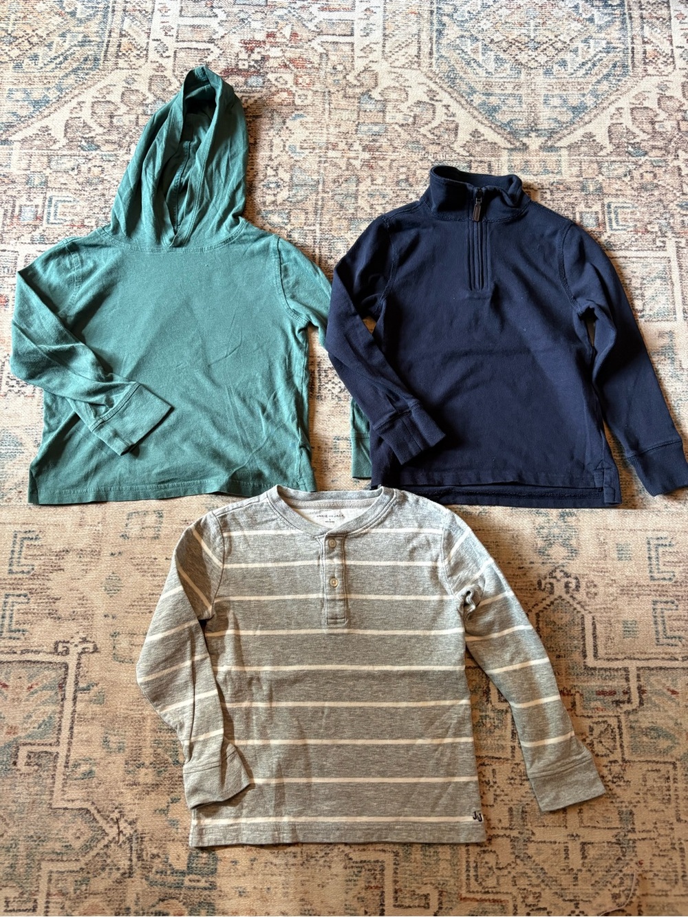 Crewcuts & Janie and Jack shirt bundle; boys 4/5